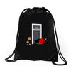 anger management Drawstring Bags