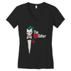 the hafather Women's V-Neck T-Shirt