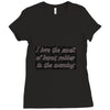 i love the smellof burnt rubber Ladies Fitted T-Shirt