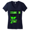 lymphoma disease awareness Women's V-Neck T-Shirt