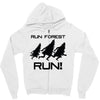 run forest run Zipper Hoodie