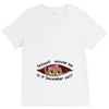 December  Peeking Out Baby Girl V-Neck Tee