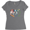 shaun of the dead Women's Triblend Scoop T-shirt
