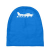 evolution cessna pilot flugzeug fun art air fly airplane aircraft flug Baby Beanies