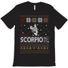 santa scorpio christmas ugly t shirts T-Shirt
