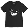 scary face V-Neck Tee