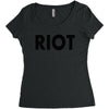 Riot Women's Triblend Scoop T-shirt