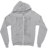 black metal phillip Zipper Hoodie