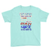 she is a crazy nurse Youth Tee