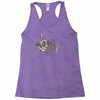 animal fishing tee graphic Racerback Tank