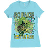 science needs your brain Ladies Fitted T-Shirt