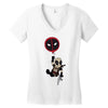 mouth the merc (x force version) Women's V-Neck T-Shirt