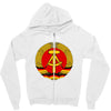 ddr logo blau Zipper Hoodie