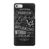 undoomed freedom iPhone 7 Case
