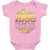 legends are born in 1988 hoodie 5 Baby Onesie