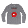 Superhero On The Way Long Sleeve Shirts