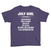 Super July Girl Youth Tee