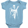 darth vader heavy metal Baby Onesie