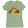 dig deep gold rush Ladies Fitted T-Shirt