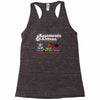 basements and kittens Racerback Tank