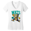 wats (2) Women's V-Neck T-Shirt
