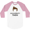 alrighty then ace ventura 3/4 Sleeve Shirt
