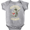 grim readers book club Baby Onesie