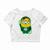 minion parody green lantern Crop Top
