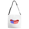 us hot dog Adjustable Strap Totes