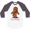 hug a wookiee 3/4 Sleeve Shirt