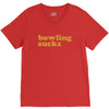 bowling sucks bowl team league club funny geek nerd sport pin tee shir V-Neck Tee