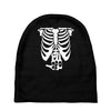 beer belly xray skeleton funny Baby Beanies