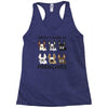 united color of frenchies Racerback Tank