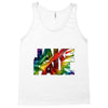 jake paul text paradise Tank Top