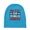 star spangled hammered Baby Beanies