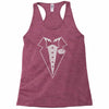 youth kids tuxedo Racerback Tank