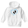 Baby Boy with Heart Any Name Customized Youth Hoodie