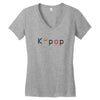 K-POP Women's V-Neck T-Shirt