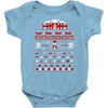 merry x mas you filthy animal Baby Bodysuit