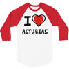 i love asturias 3/4 Sleeve Shirt