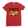 halloween Ladies Fitted T-Shirt
