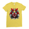 samurai mask of doom Ladies Fitted T-Shirt