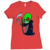grim reaper Ladies Fitted T-Shirt