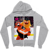 gritty Zipper Hoodie