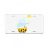 totoro sunflower License Plate