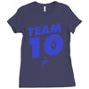 team 10 Ladies Fitted T-Shirt