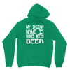 my indian name is runs with beer Unisex Hoodie