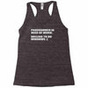 programmer in need of work Racerback Tank