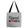 Respect Women Tote Bags