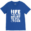 life too short to stay stocked V-Neck Tee